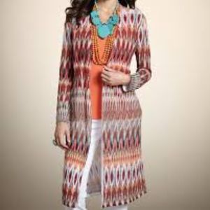 Chicos Jackpot Duster Cardigan